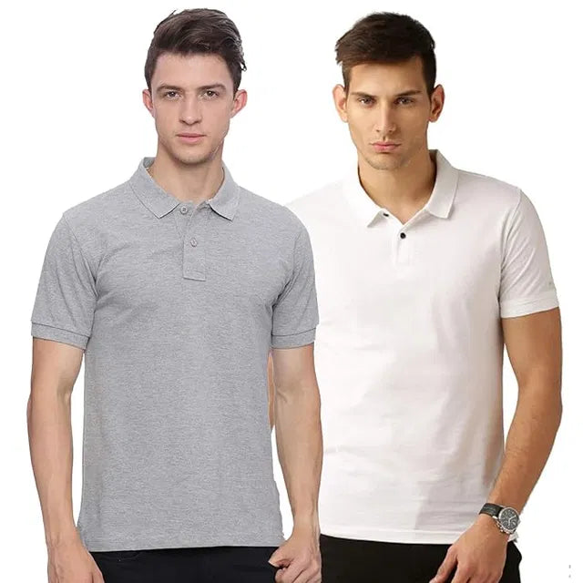 Polo Mens T-Shirts Pack of 2 Multicolor